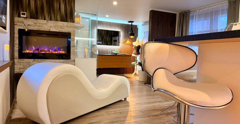 Delux apartman, tantra fotel, kandalló, romantika